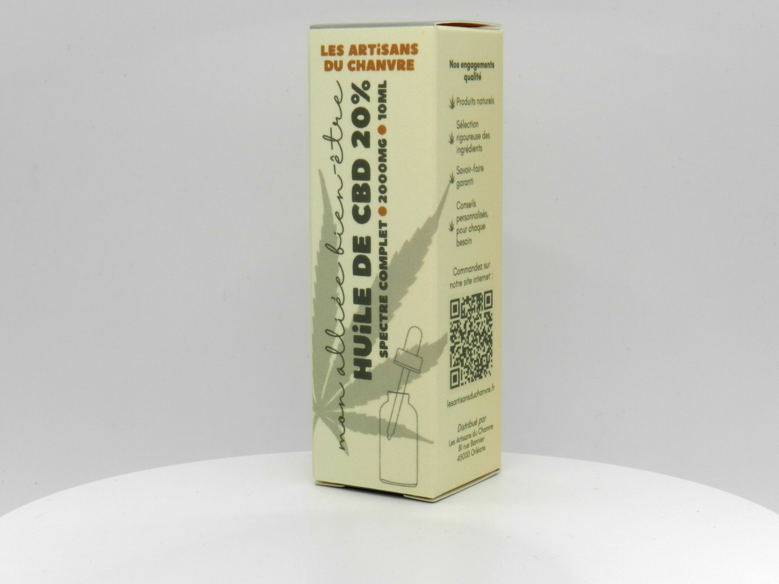 Huile CBD « Mon Alliée Bien-Être » (20%)