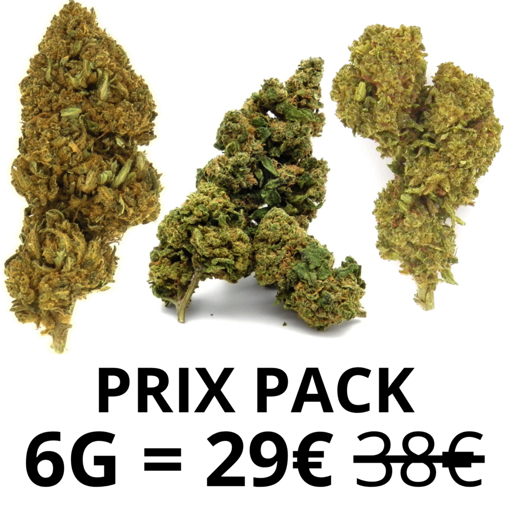 Pack découverte fleurs<br>6g = 29€