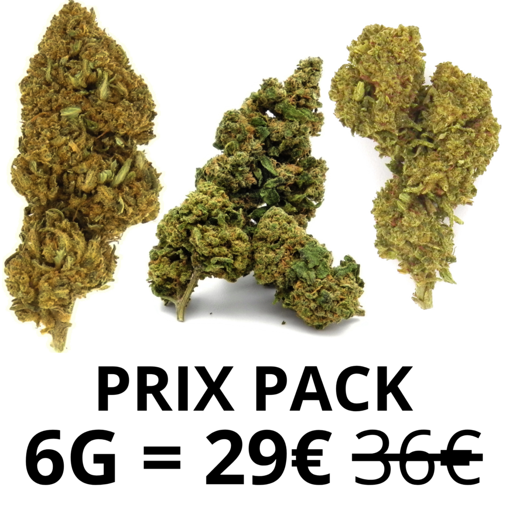 Pack découverte fleurs<br>6g = 29€